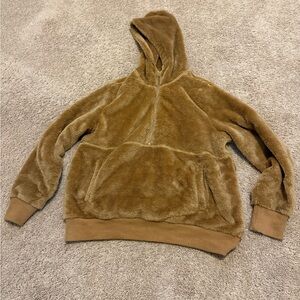 Old Navy Brown Fleece Hoodie